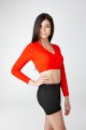 Damen Golfbekleidung, Bolero rot von GolfKleid
